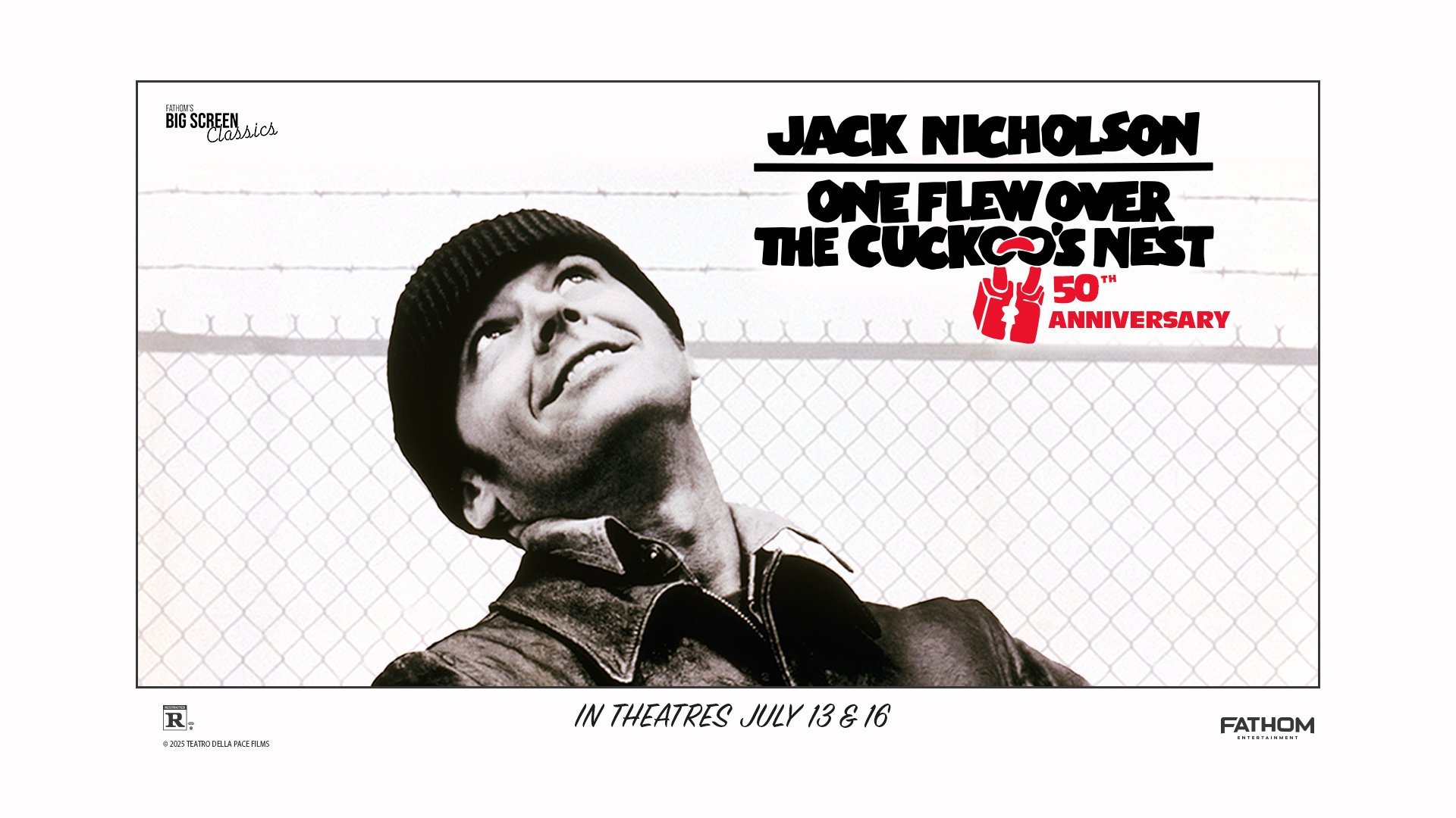 One Flew Over The Cuckoo's Nest 50th Anniversary