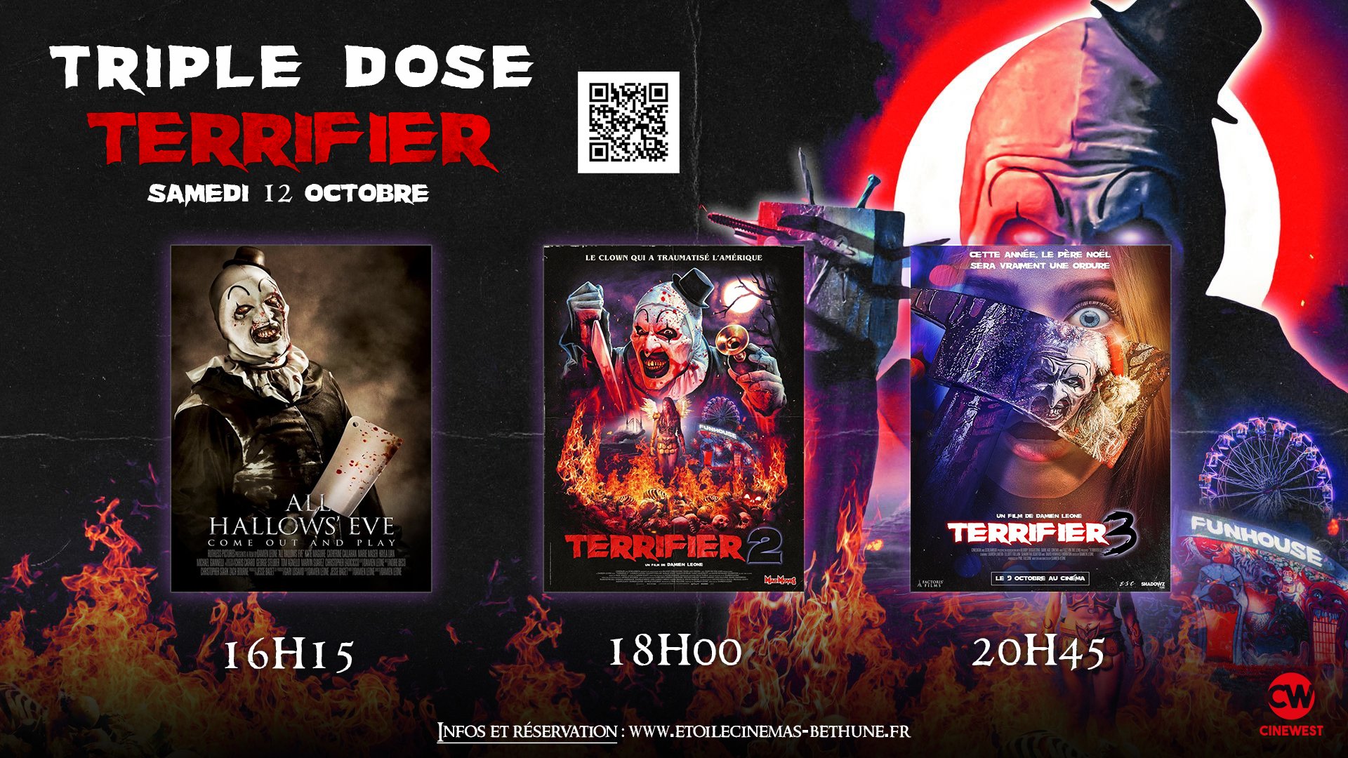 Triple dose terrifier