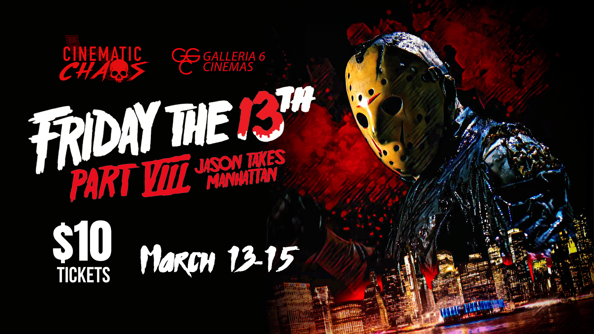 Friday the 13th Jason Takes Manhattan