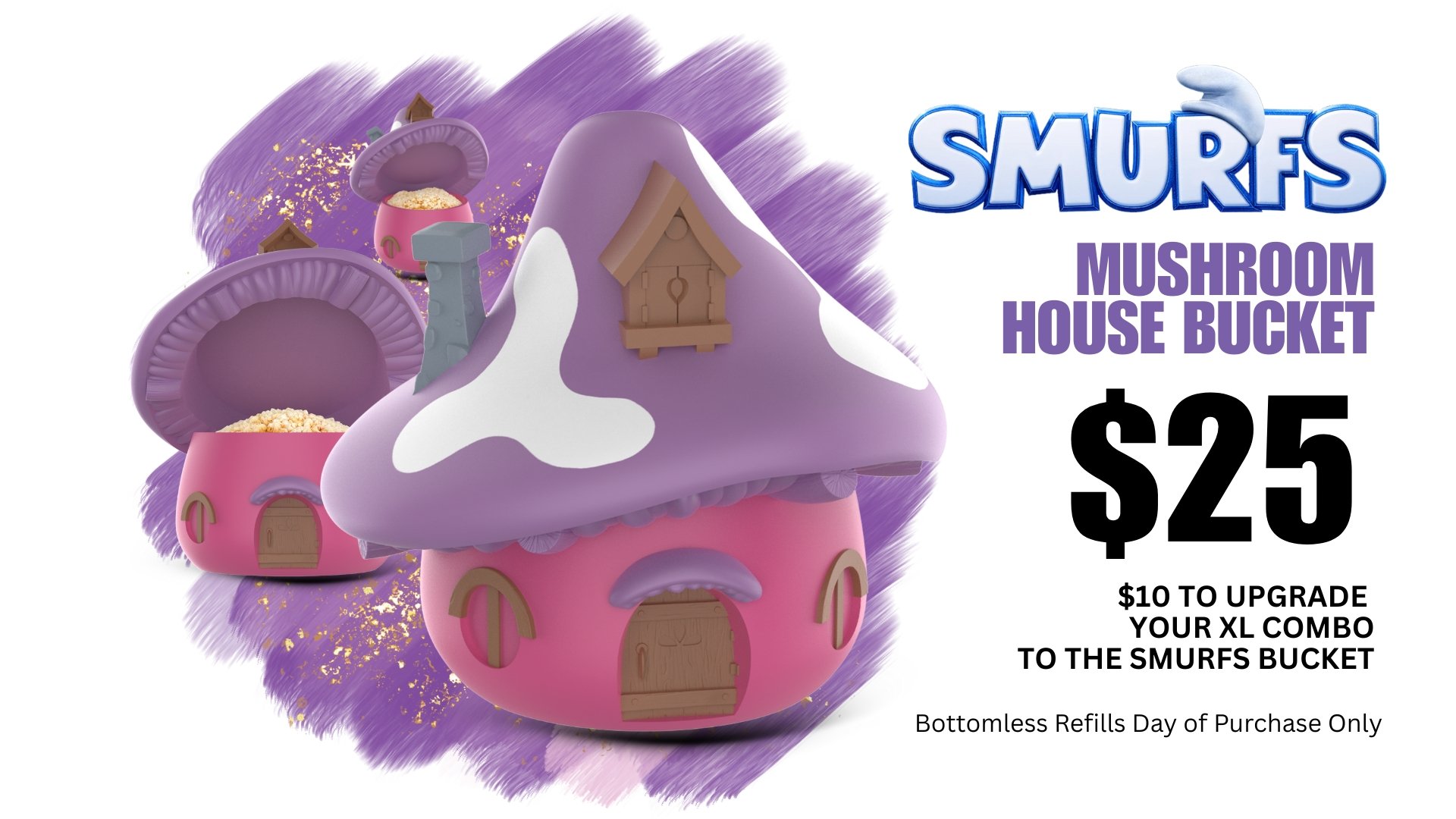 Smurfs House Mushroom