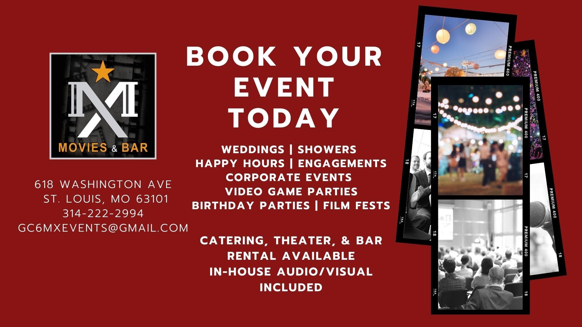 Book Your Event