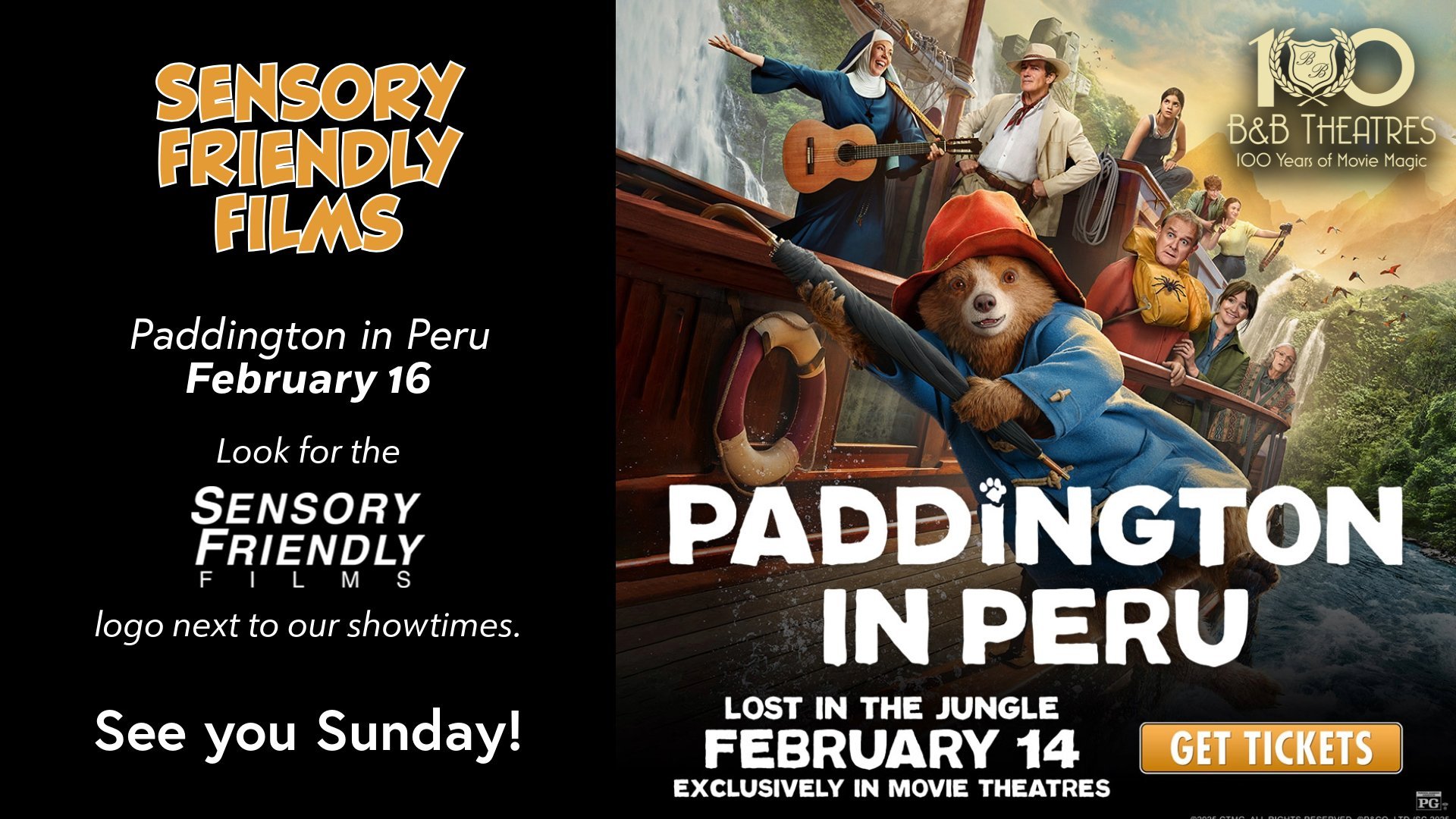 paddington sensory friendly