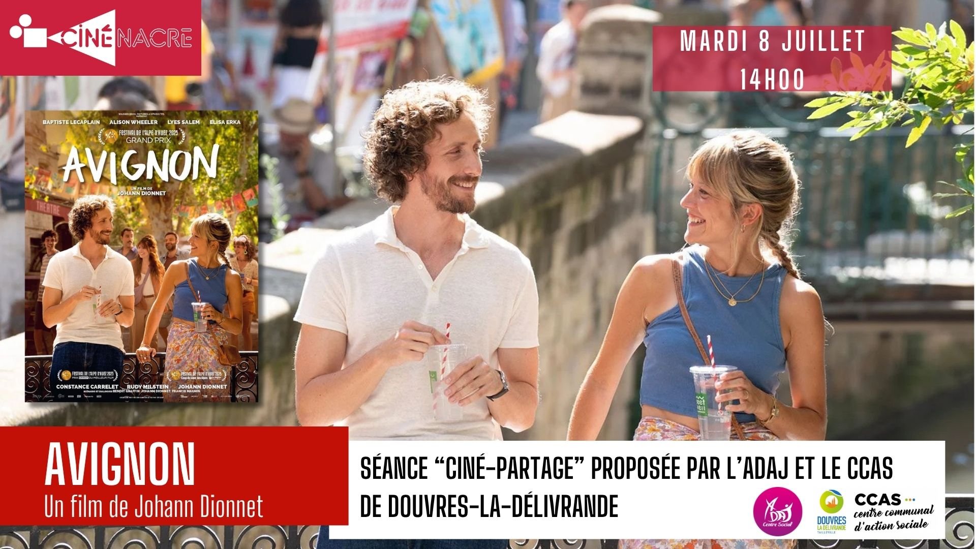 Séance "ciné-partage" • AVIGNON de Johann Dionnet