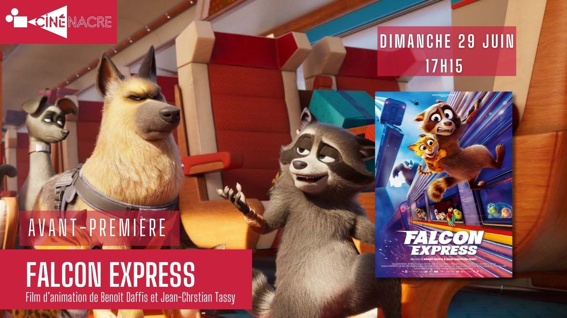 🦝 Avant-première • "Falcon Express" de Benoît Daffis et Jean-Christian Tassy