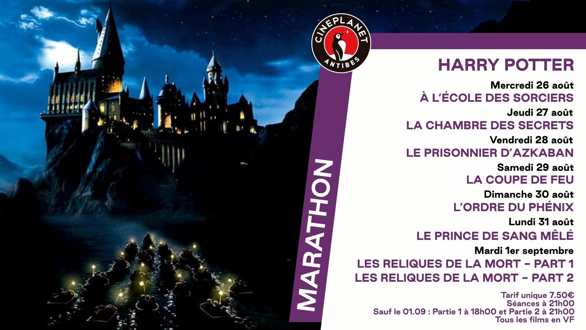 Marathon Harry Potter