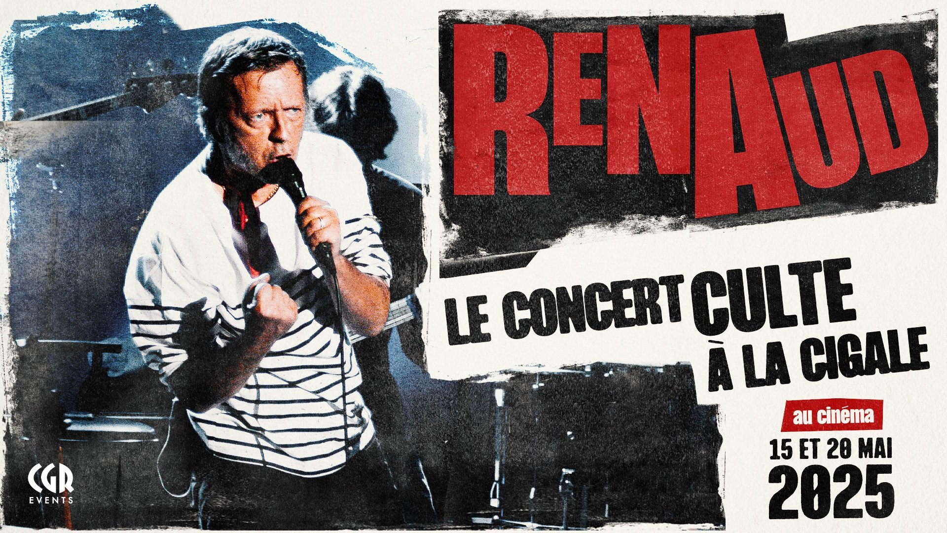 Concert Renaud, le concert culte à la cigale !
