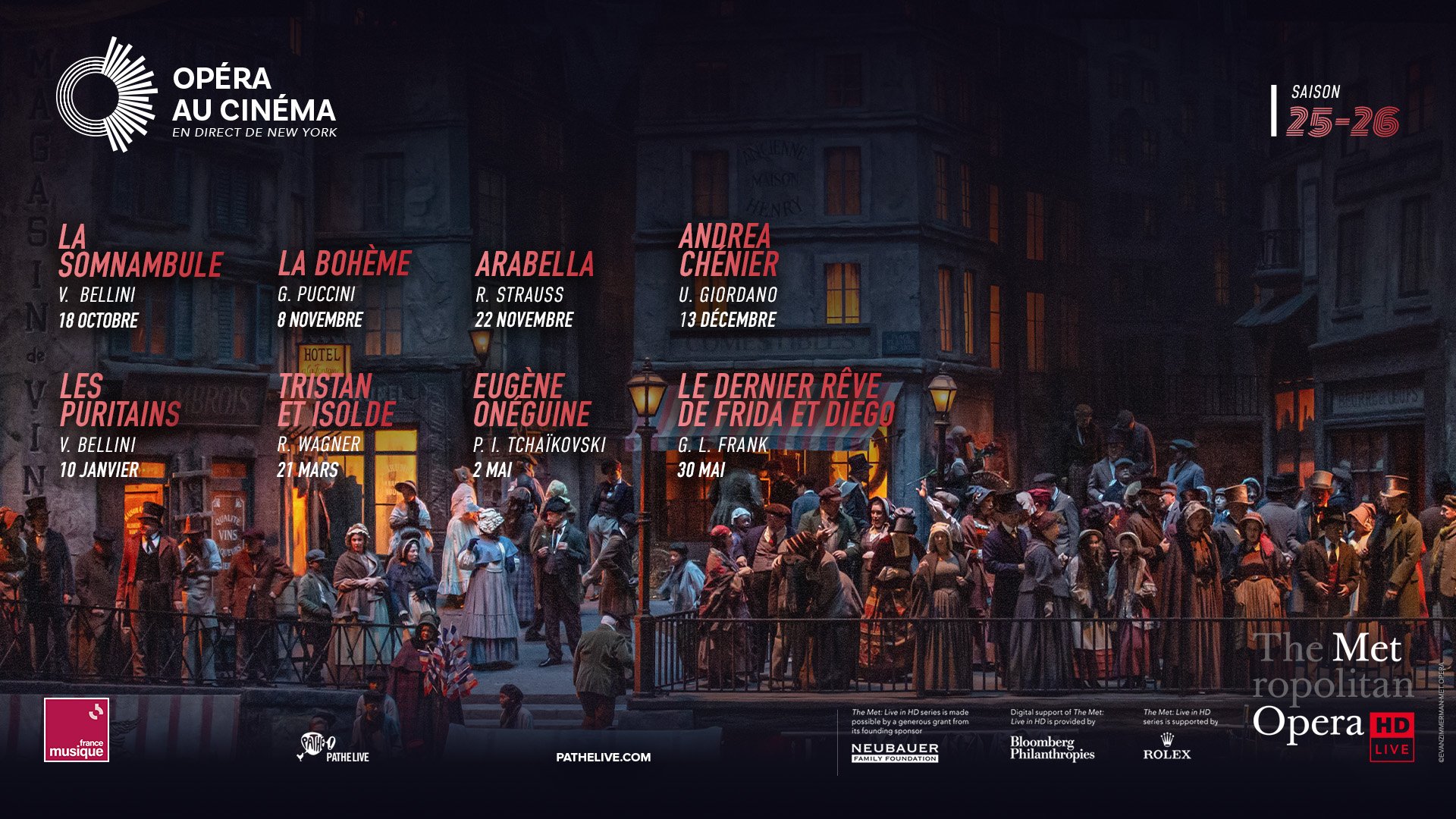 Saison Opéra 25/26