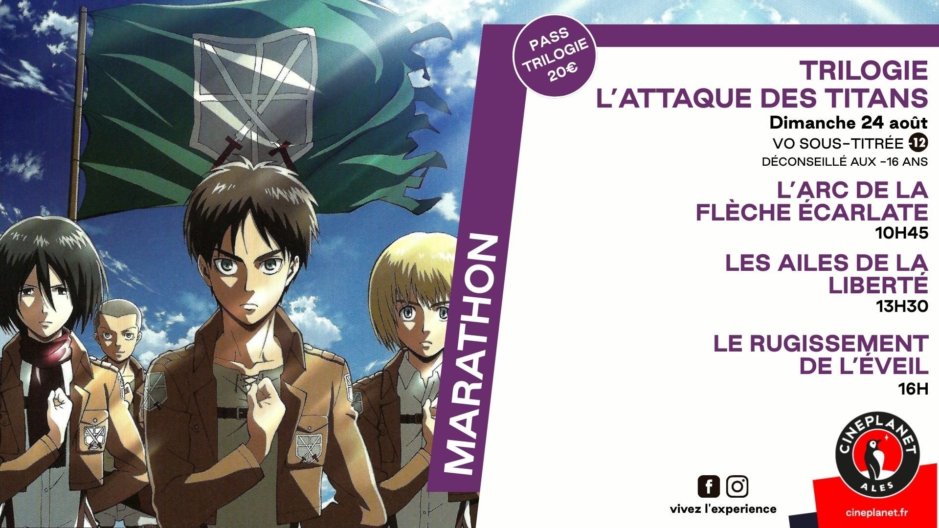 Marathon L'Attaque des Titans 