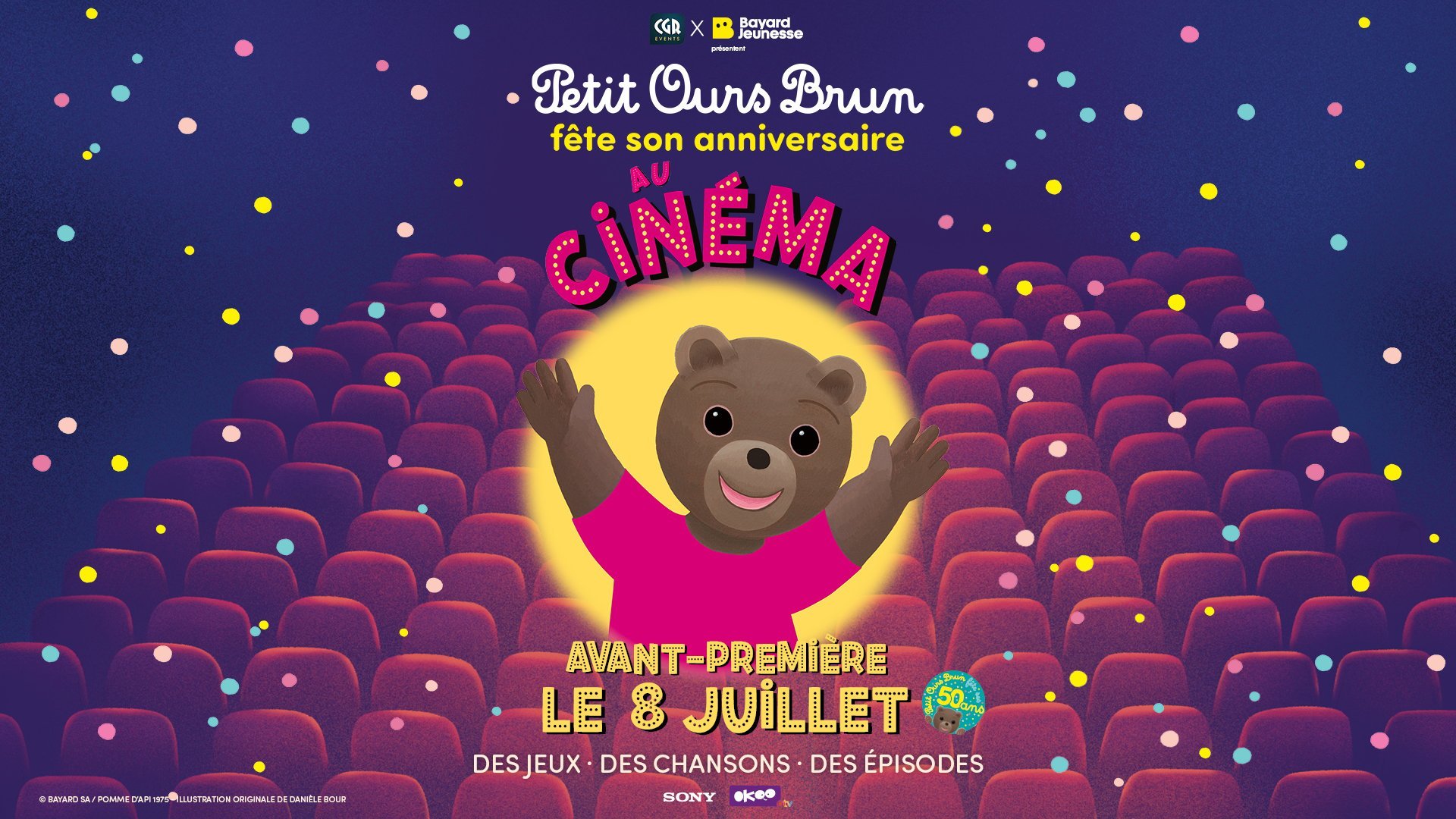 Avant-première Petit ours brun fête son anniversaire 