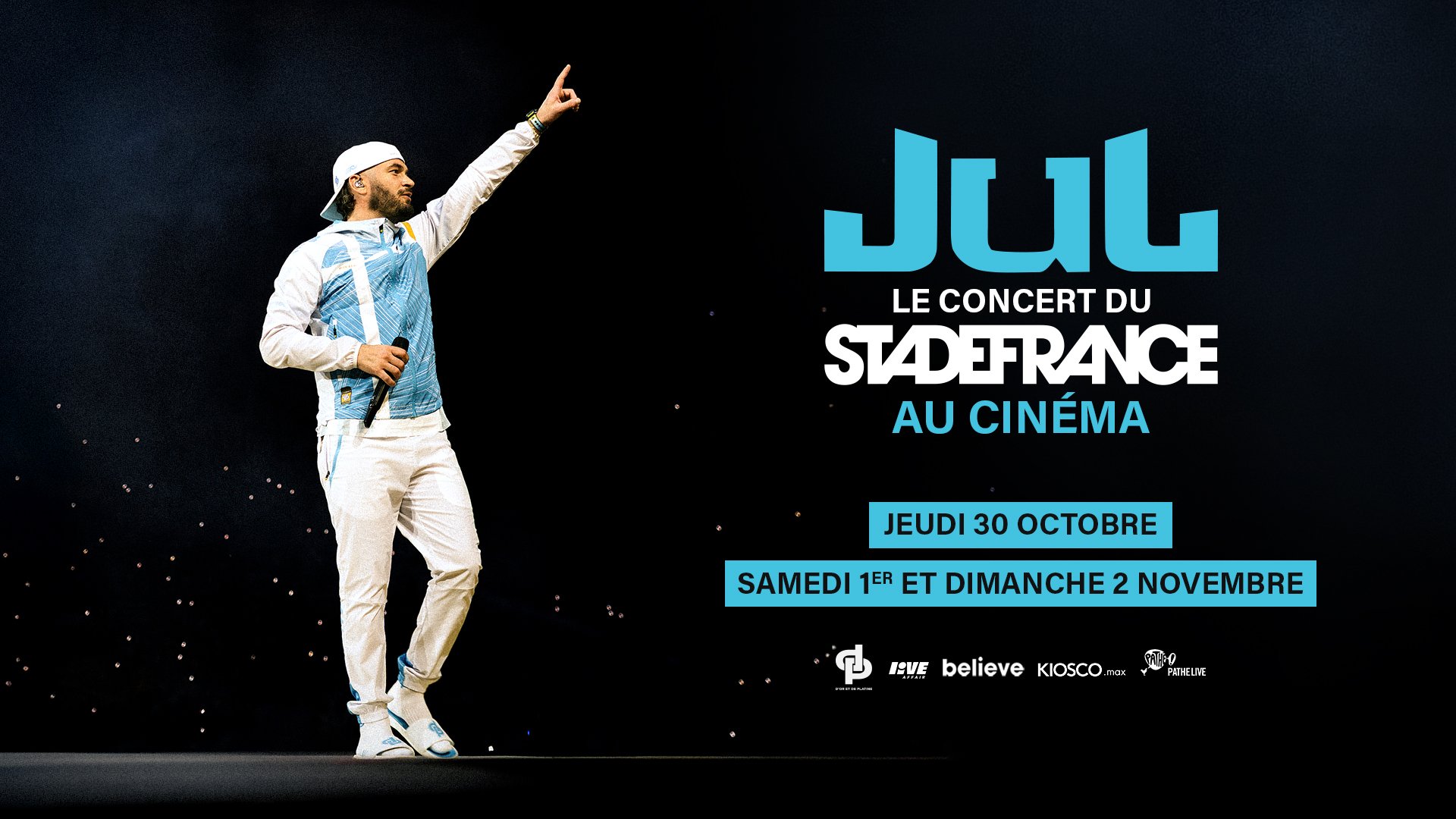 JUL – LE CONCERT DU STADE DE FRANCE AU CINÉMA