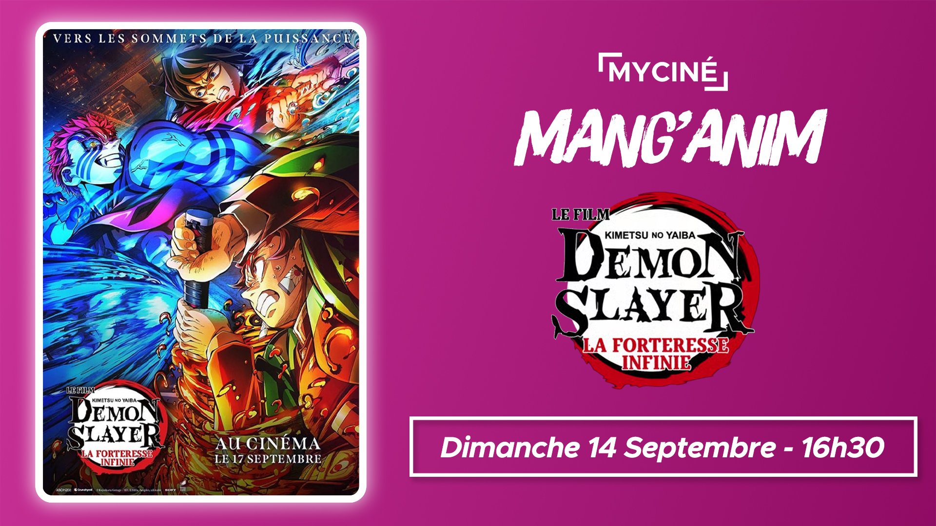 MANG'ANIM : Demon Slayer : Kimetsu no Yaiba - La Forteresse Infinie