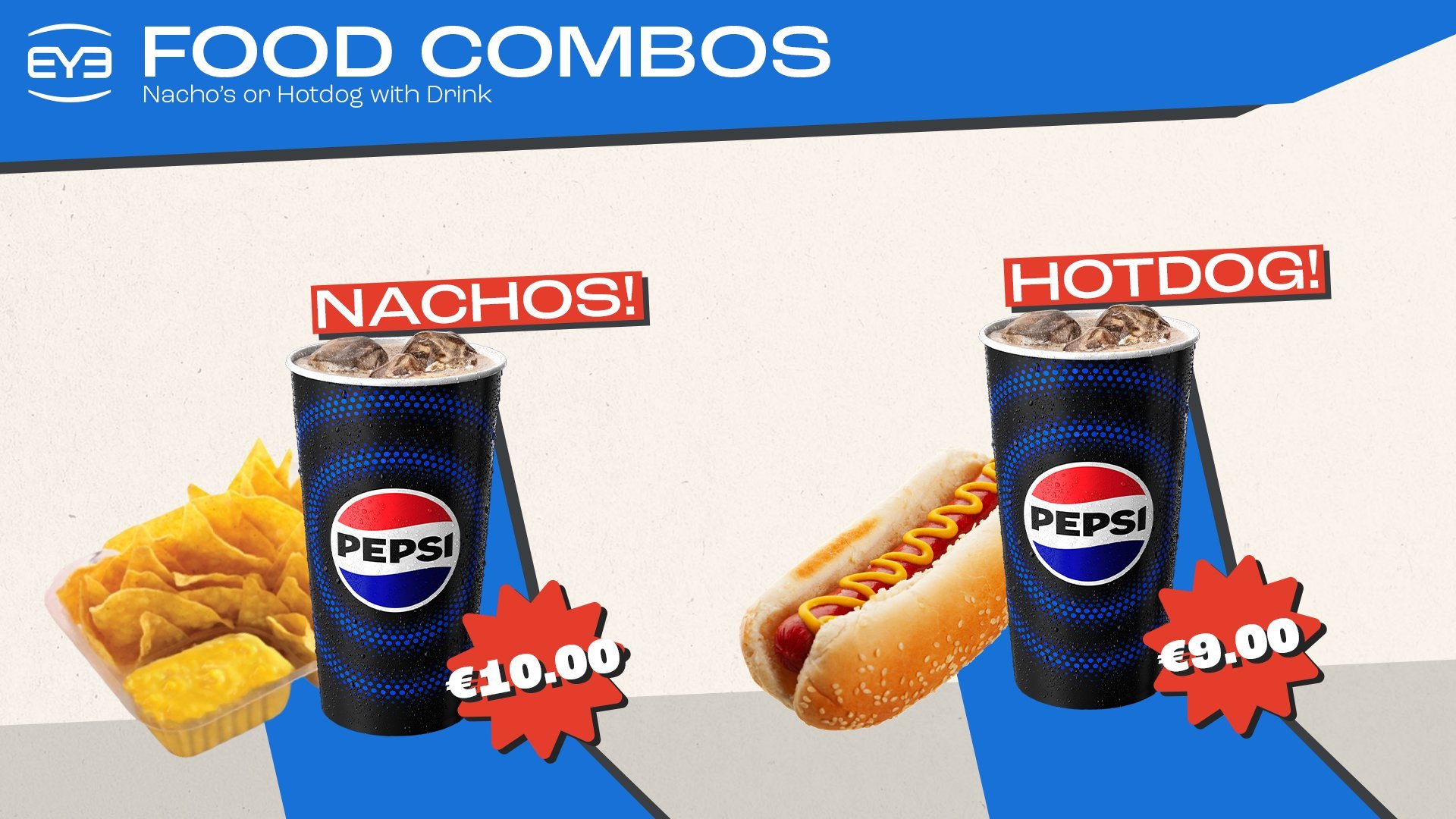 Nacho and Hot Dog Combos