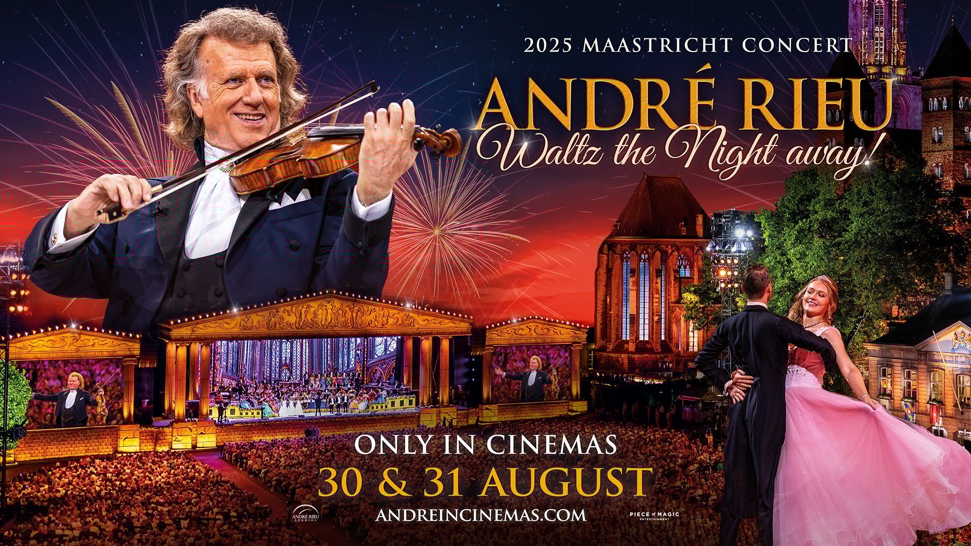 André Rieu's 2025 Maastricht Concert: Waltz the Night Away!