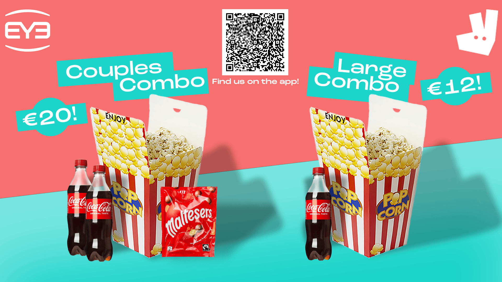 Deliveroo couples combo and large combo