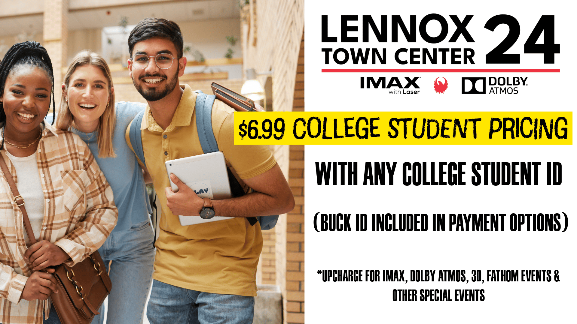 College Student Pricing