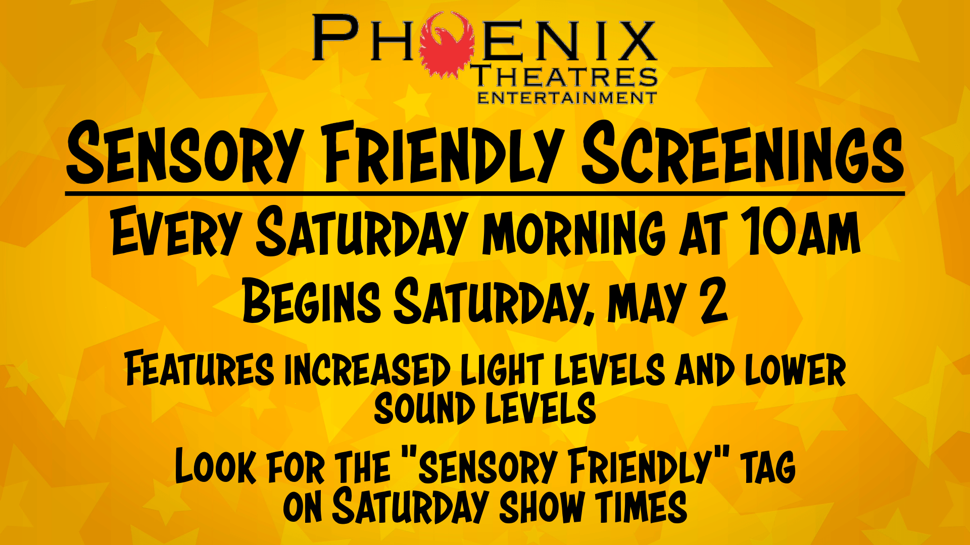 Sensory Friendly Screenings