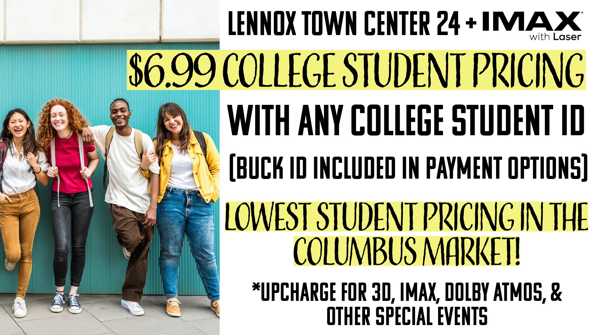 College Student Pricing