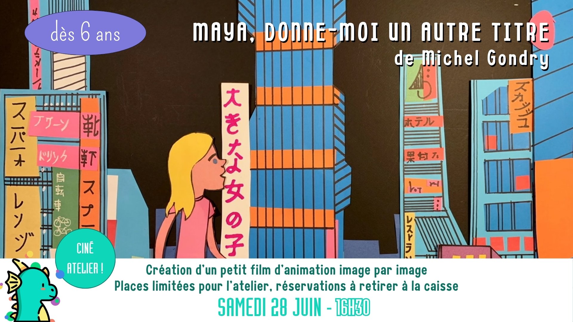 Atelier MAYA DONNE-MOI UN AUTRE TITRE