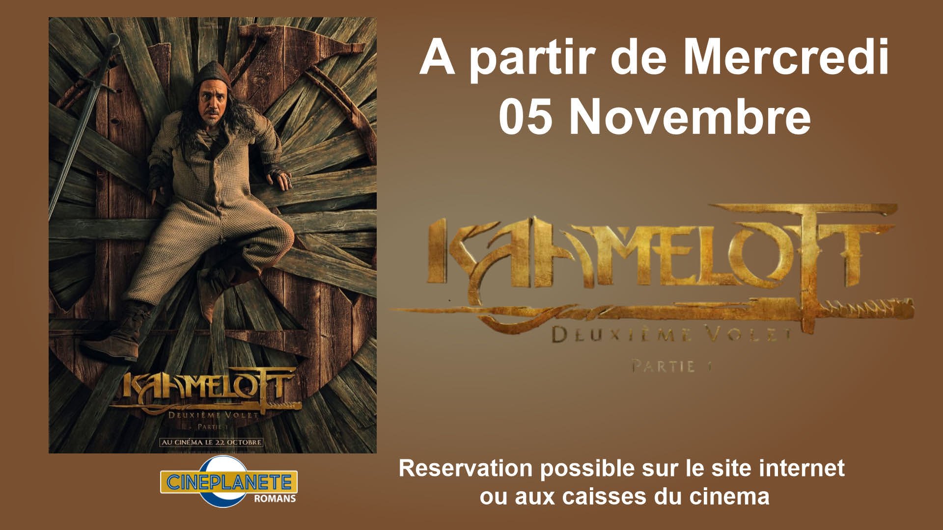 RESERVATION KAAMELOTT