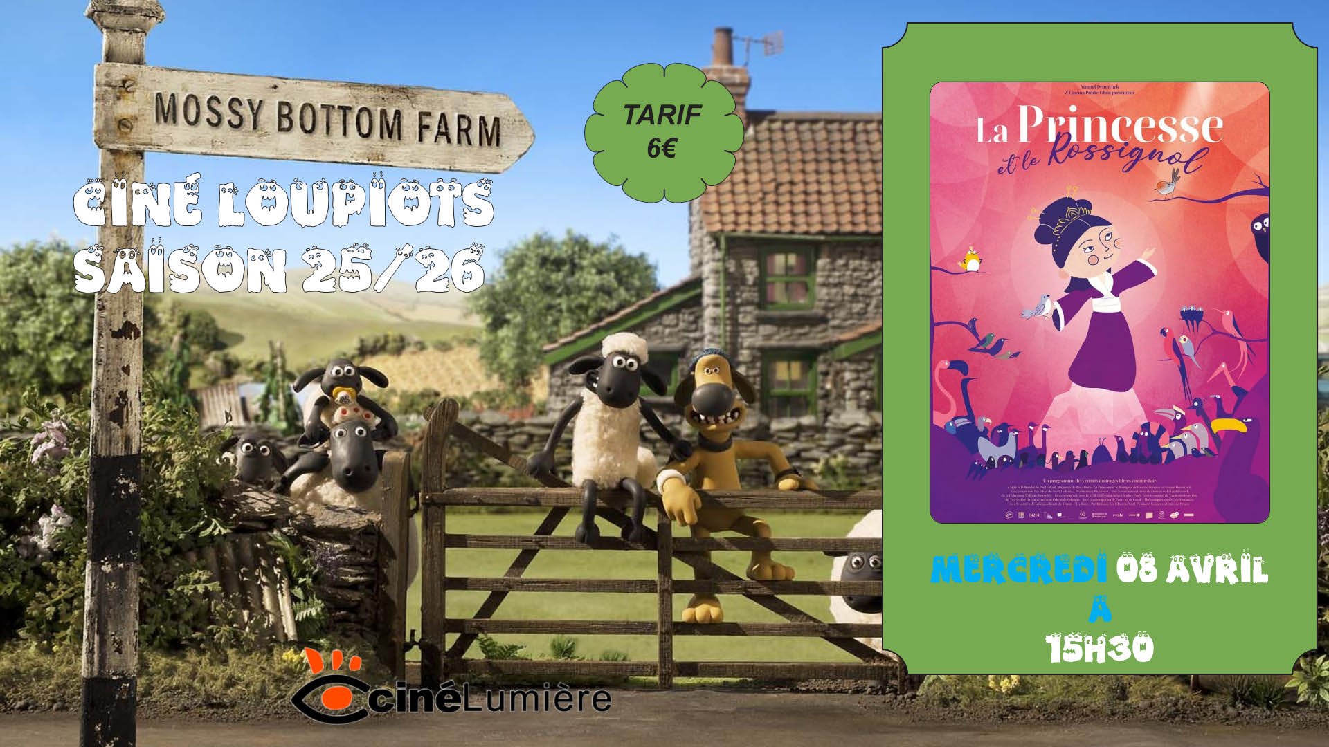 Loupiots 08 La princesse et le rossignol