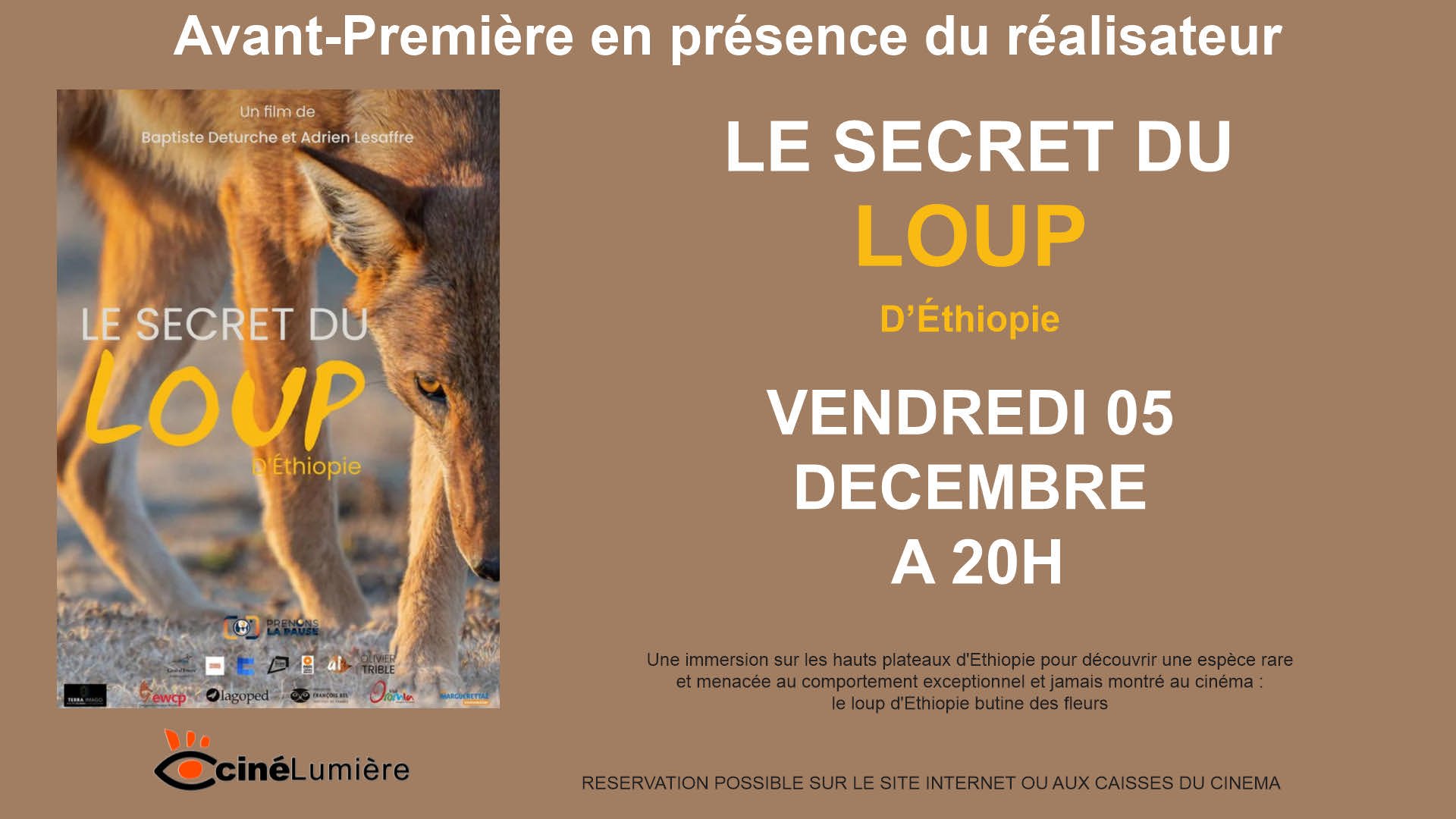 AVP LE SECRET DU LOUP D'ETHIOPIE