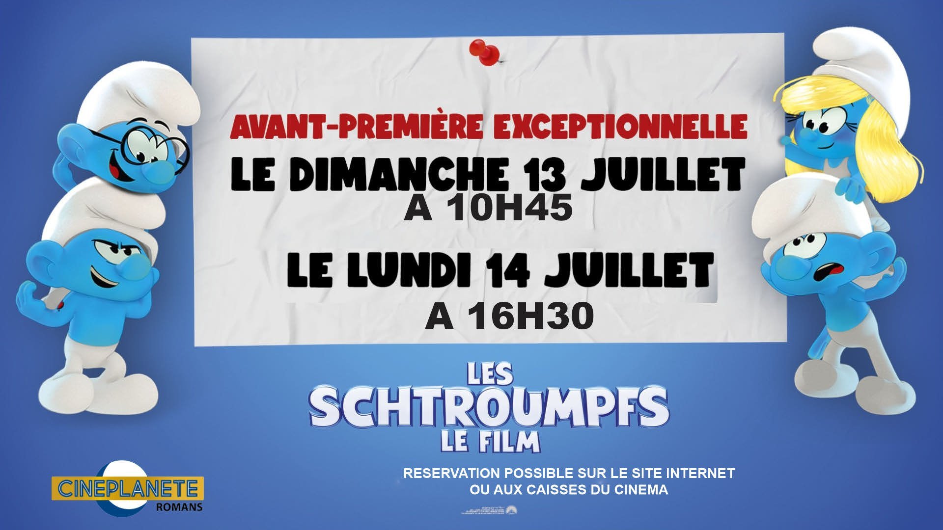 AVP LES SCHROUMPFS 