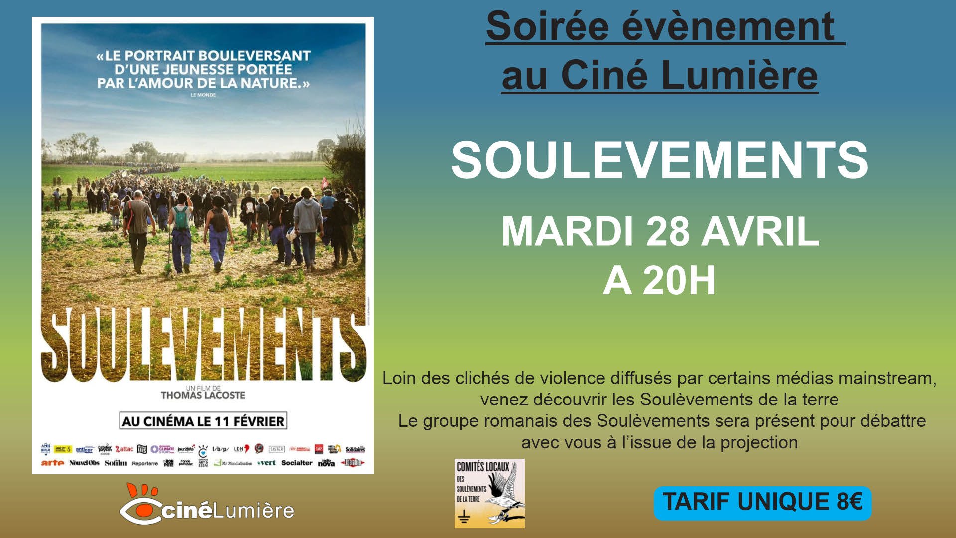 Soirée SOULEVEMENTS