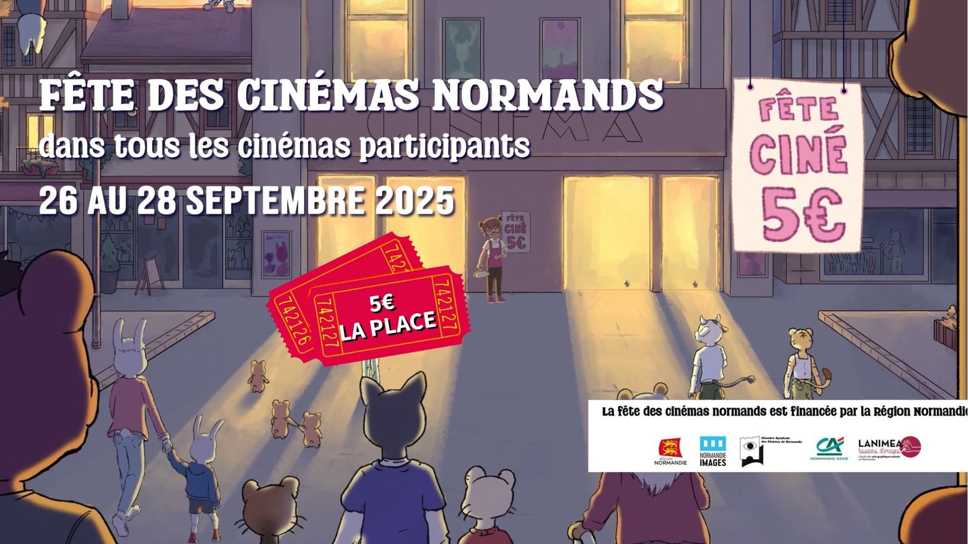 LA FÊTE DES CINÉMAS NORMANDS 2025