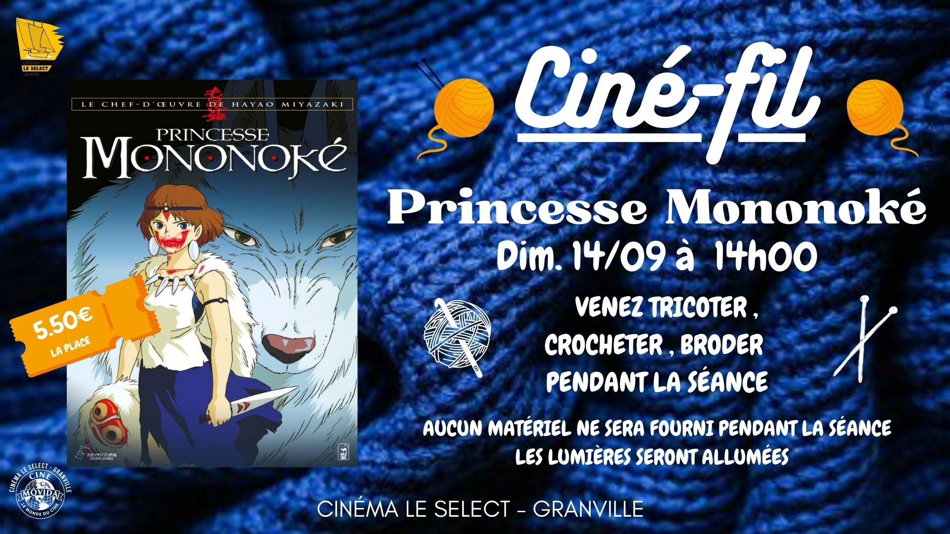 CINÉ-FIL : PRINCESSE MONONOKÉ