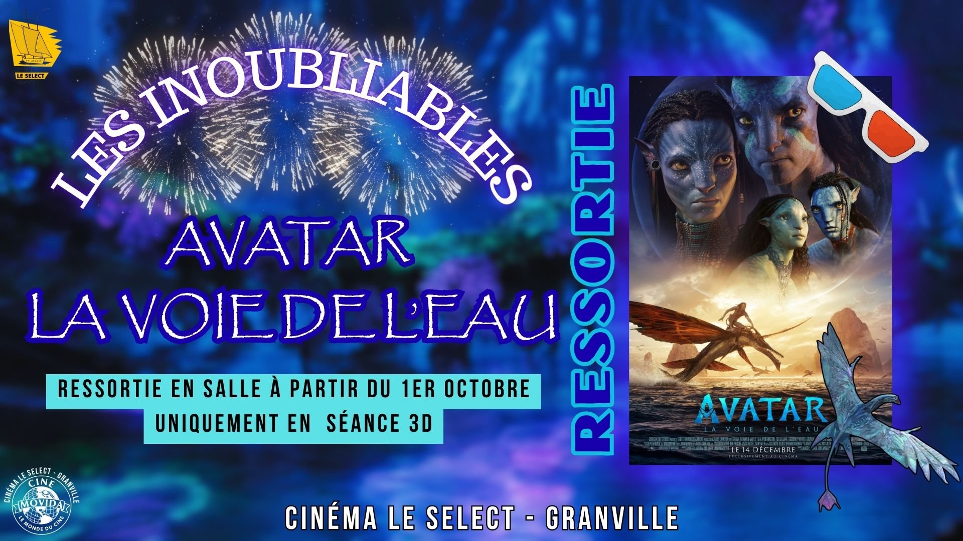 RESSORTIE: AVATAR 2 EN 3D