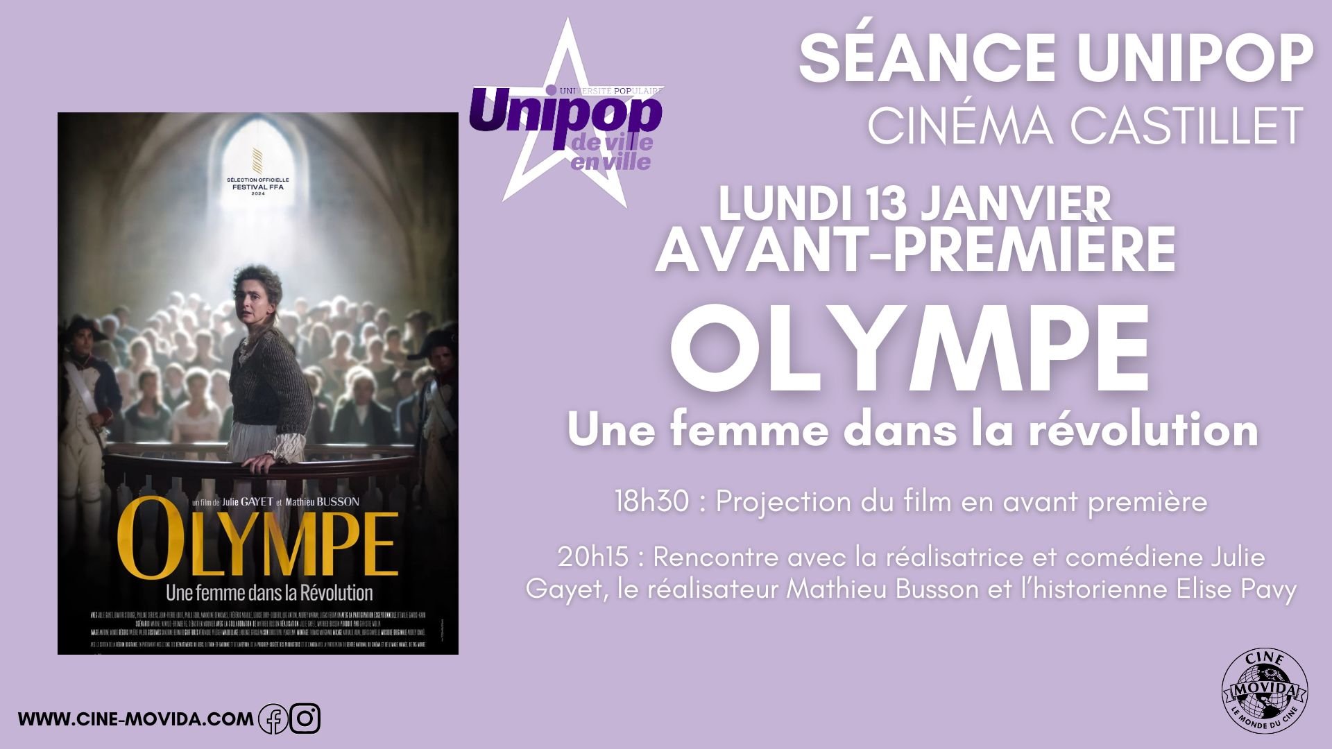 Olympe, une femme dans la révolution