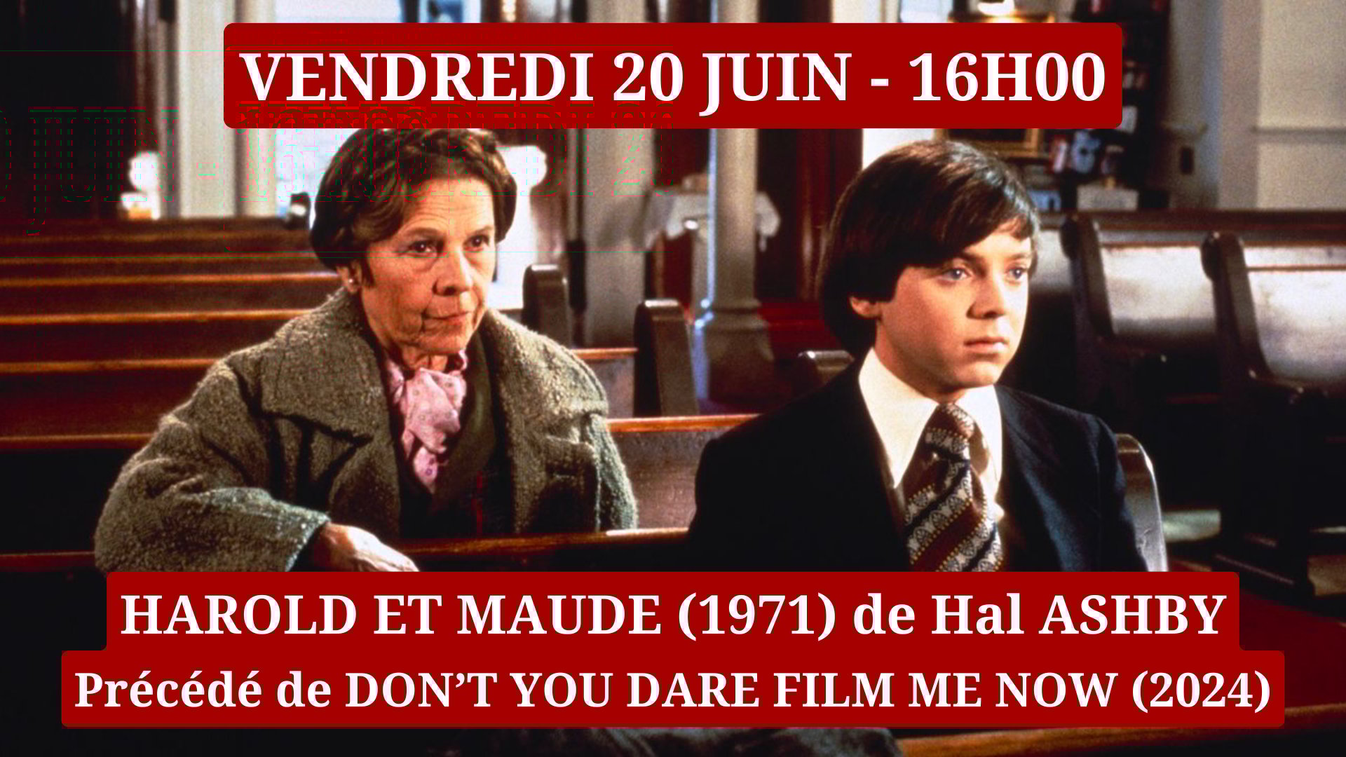 Cinéma Mac Mahon - Champs-Elysées Film Festival 2025 - Harold et Maude
