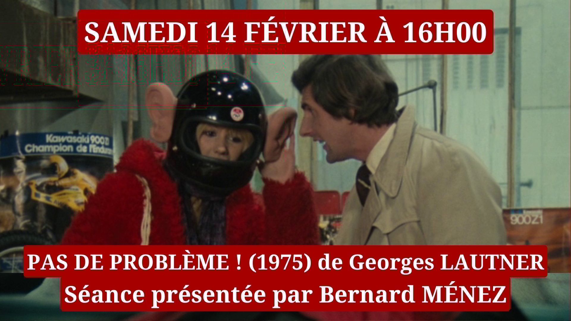 Cinéma Mac Mahon - Georges Lautner - Bernard Ménez