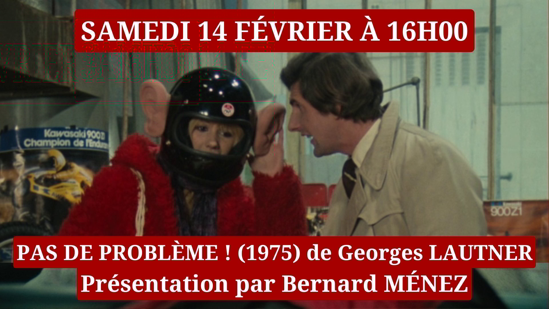 Cinéma Mac Mahon - Georges Lautner - Bernard Ménez