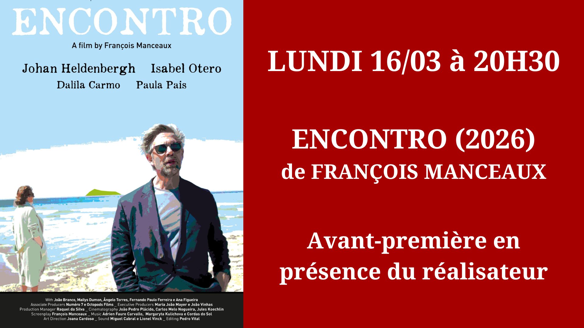 Cinéma Mac Mahon - Encontro - François Manceaux