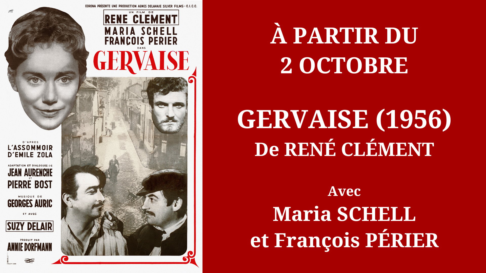 Cinéma Mac Mahon - Gervaise - René Clément