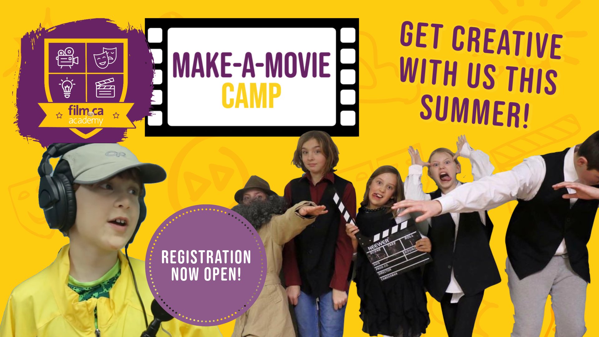 make a movie summer camp centre cinemas