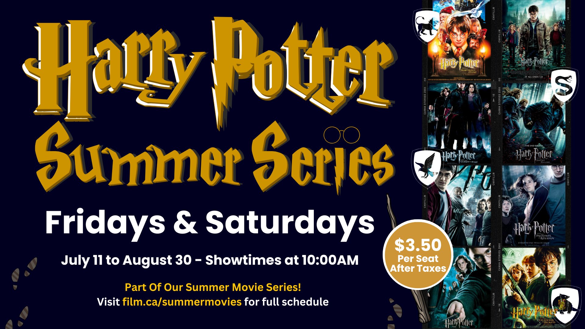 harry potter summer series