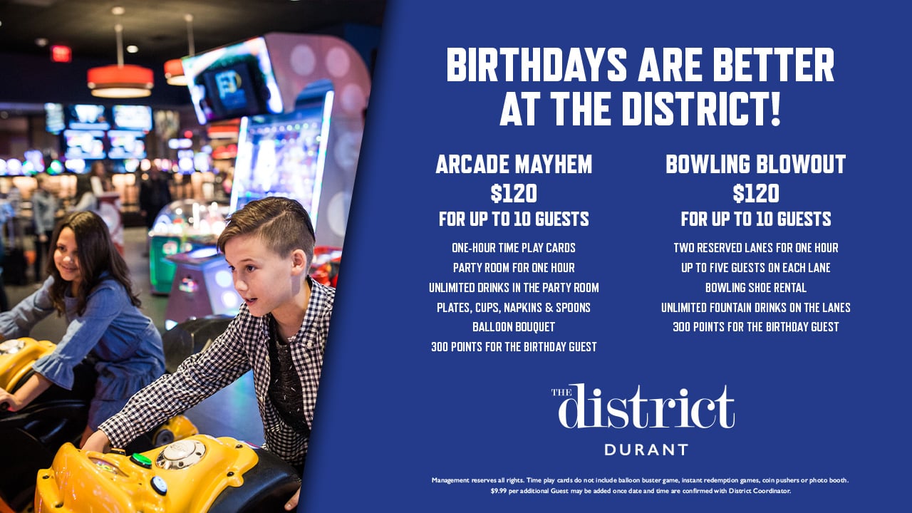 Birthday Party Package 2 and 3