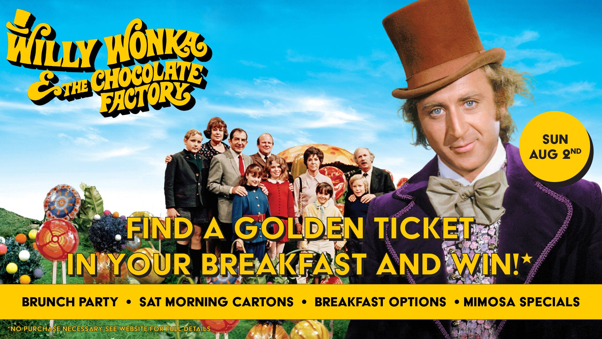 Willy Wonka Brunch Party