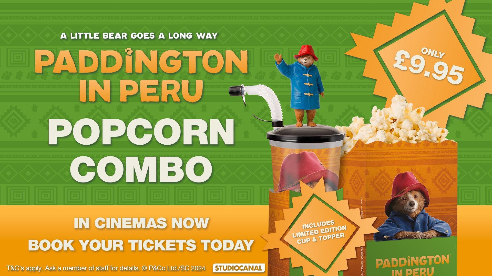 Paddington in Peru Collectible Combo!