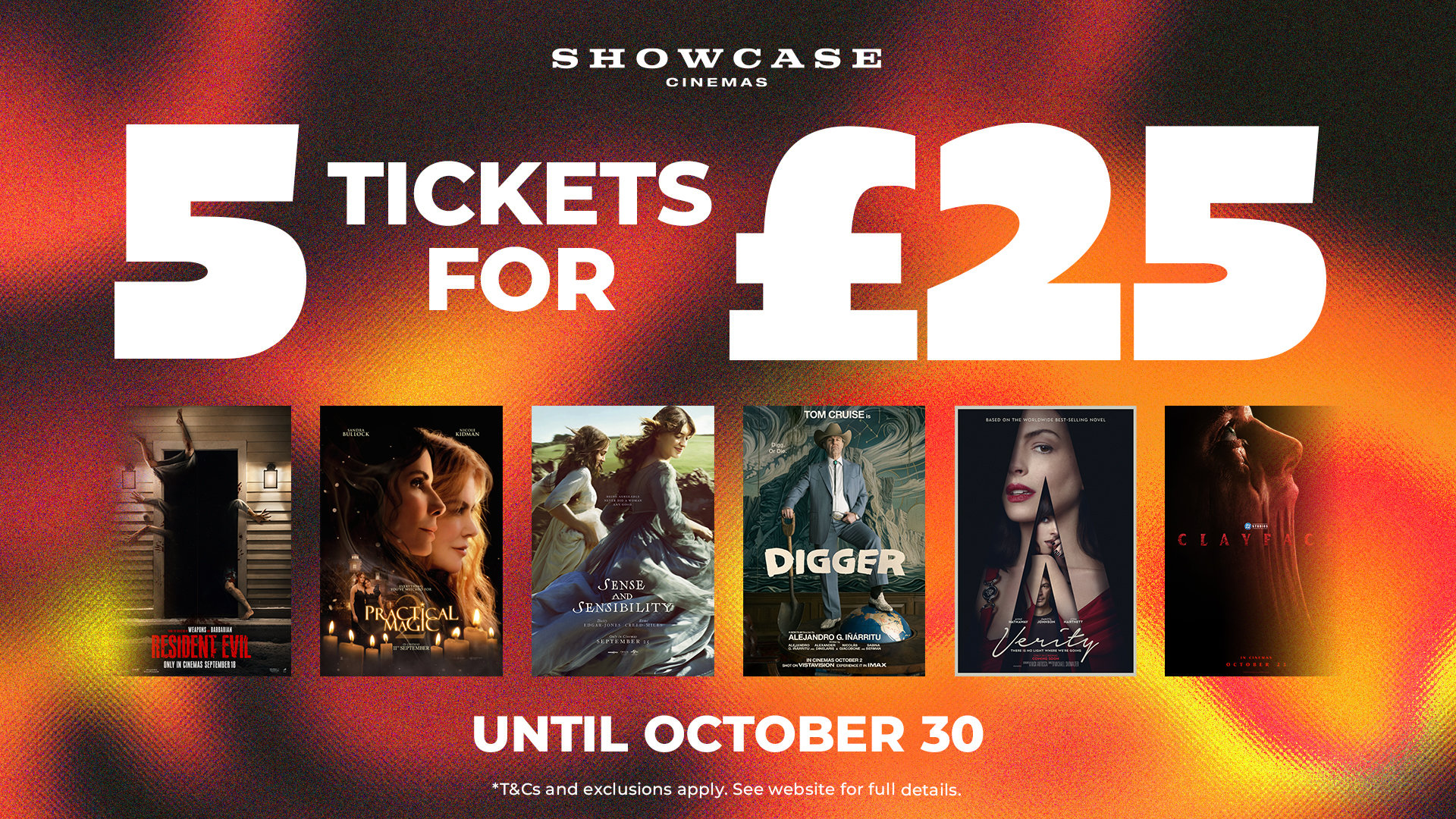 5 for £25 promotion