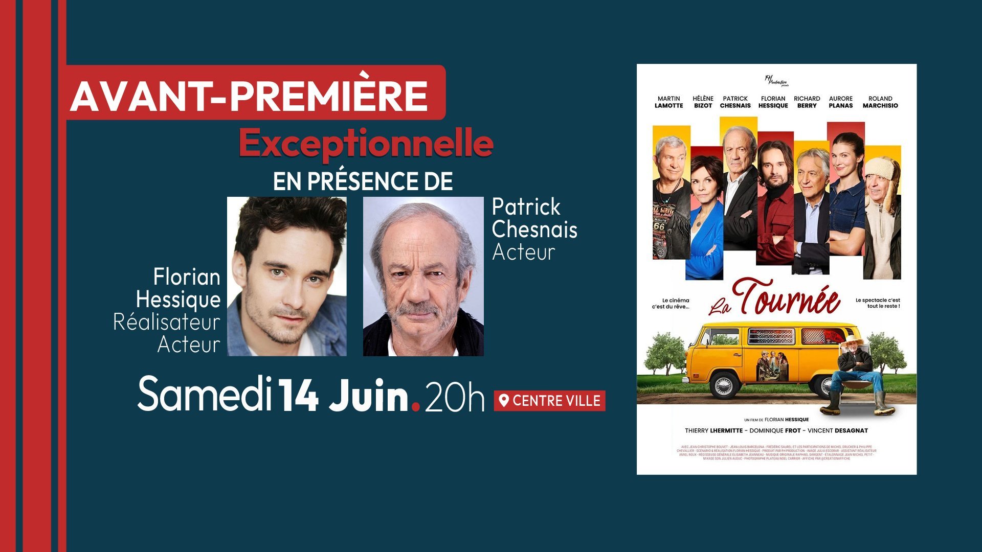 LA TOURNEE, en présence de l'équipe du film !