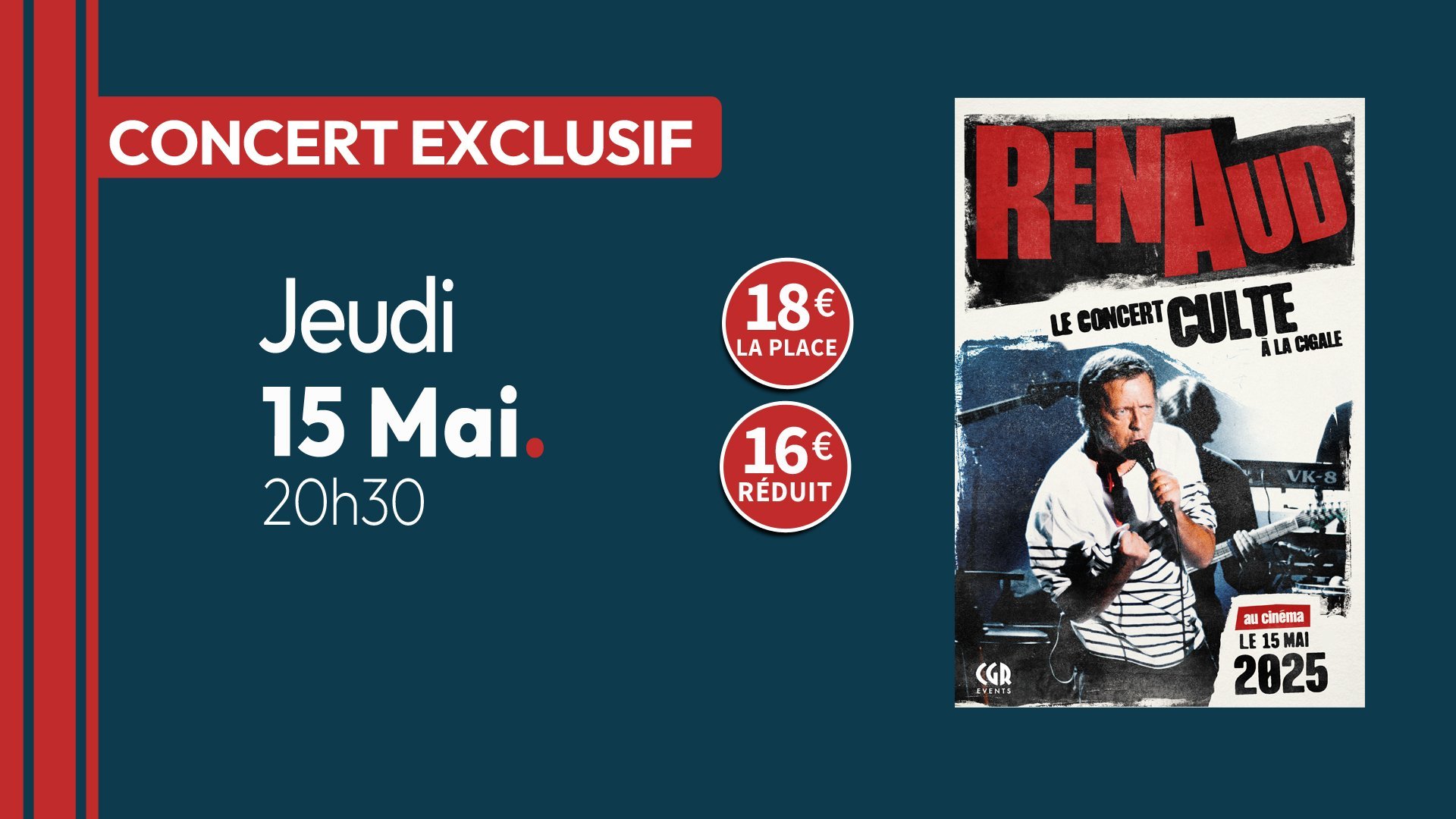 Concert de Renaud