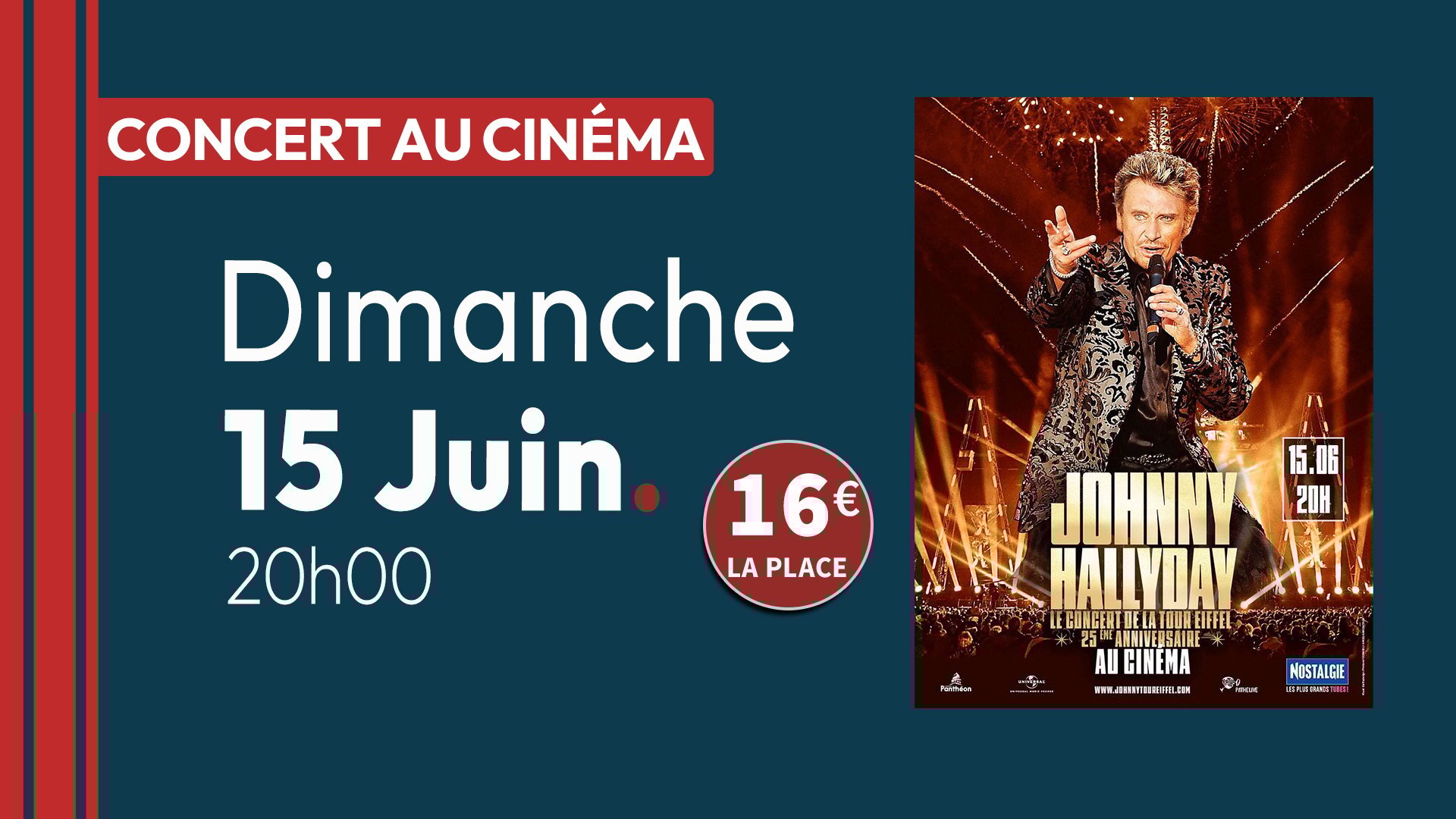 Johnny Hallyday le concert de la Tour Eiffel