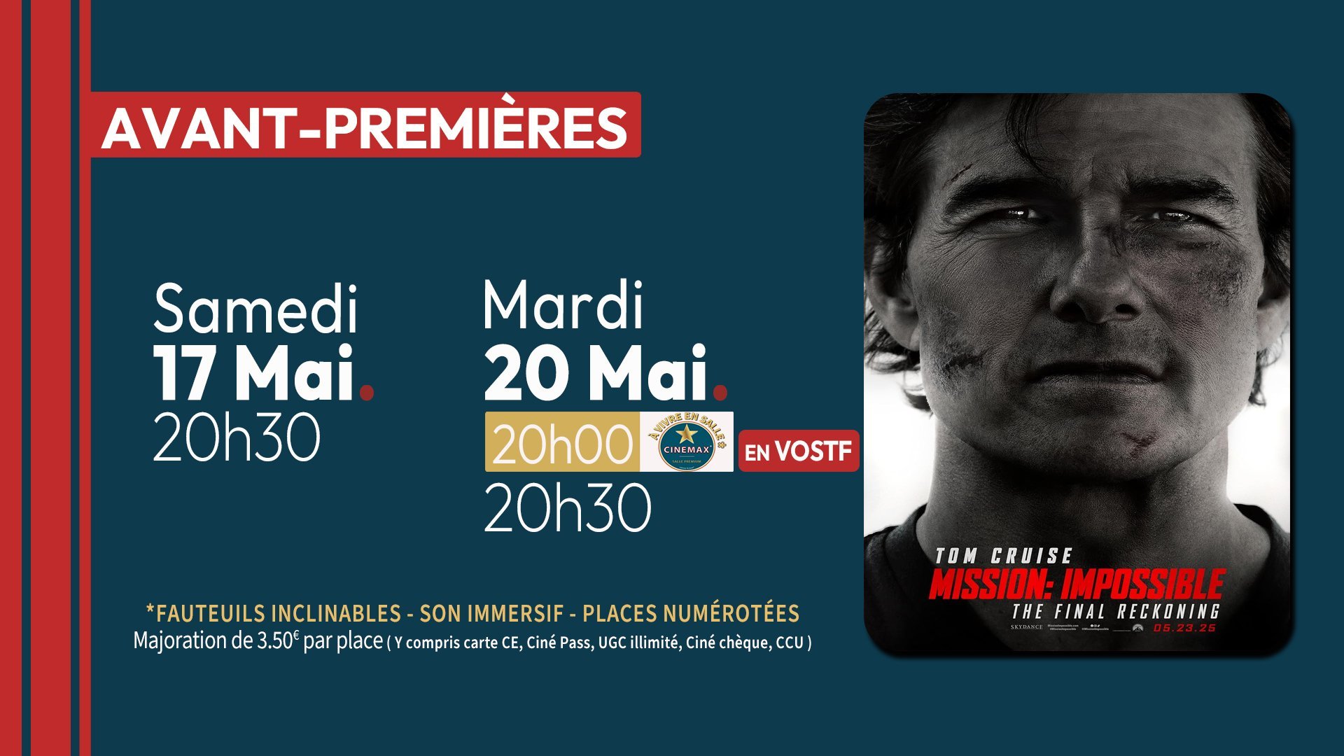 Mission : Impossible – The final reckoning