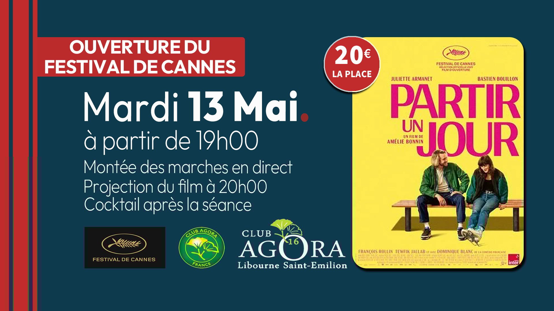 Ouverture du festival de Cannes