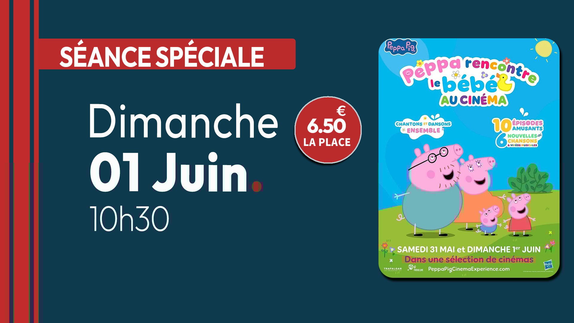 Peppa Pig au cinéma !