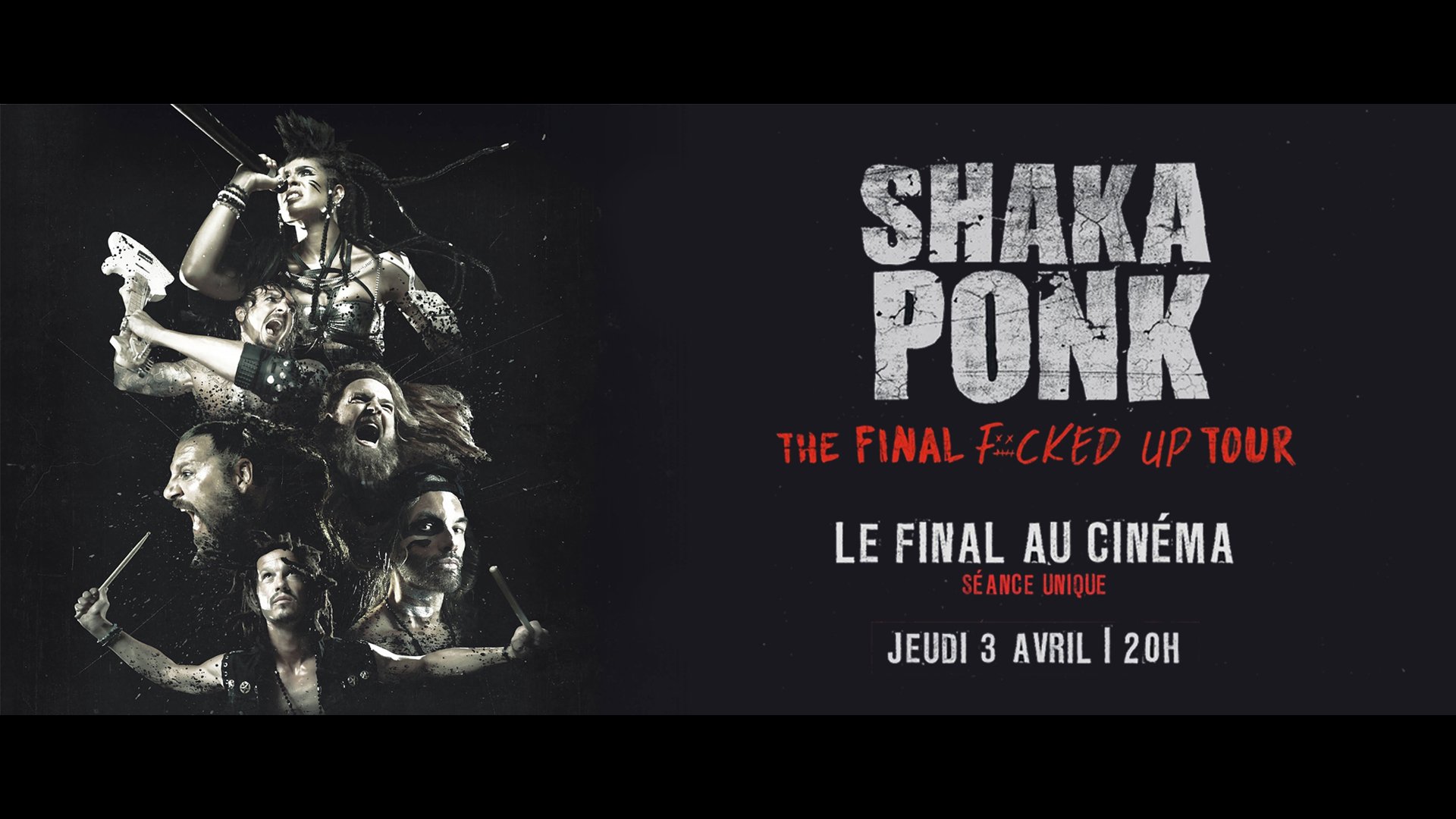 Shaka Ponk - Le final au cinéma