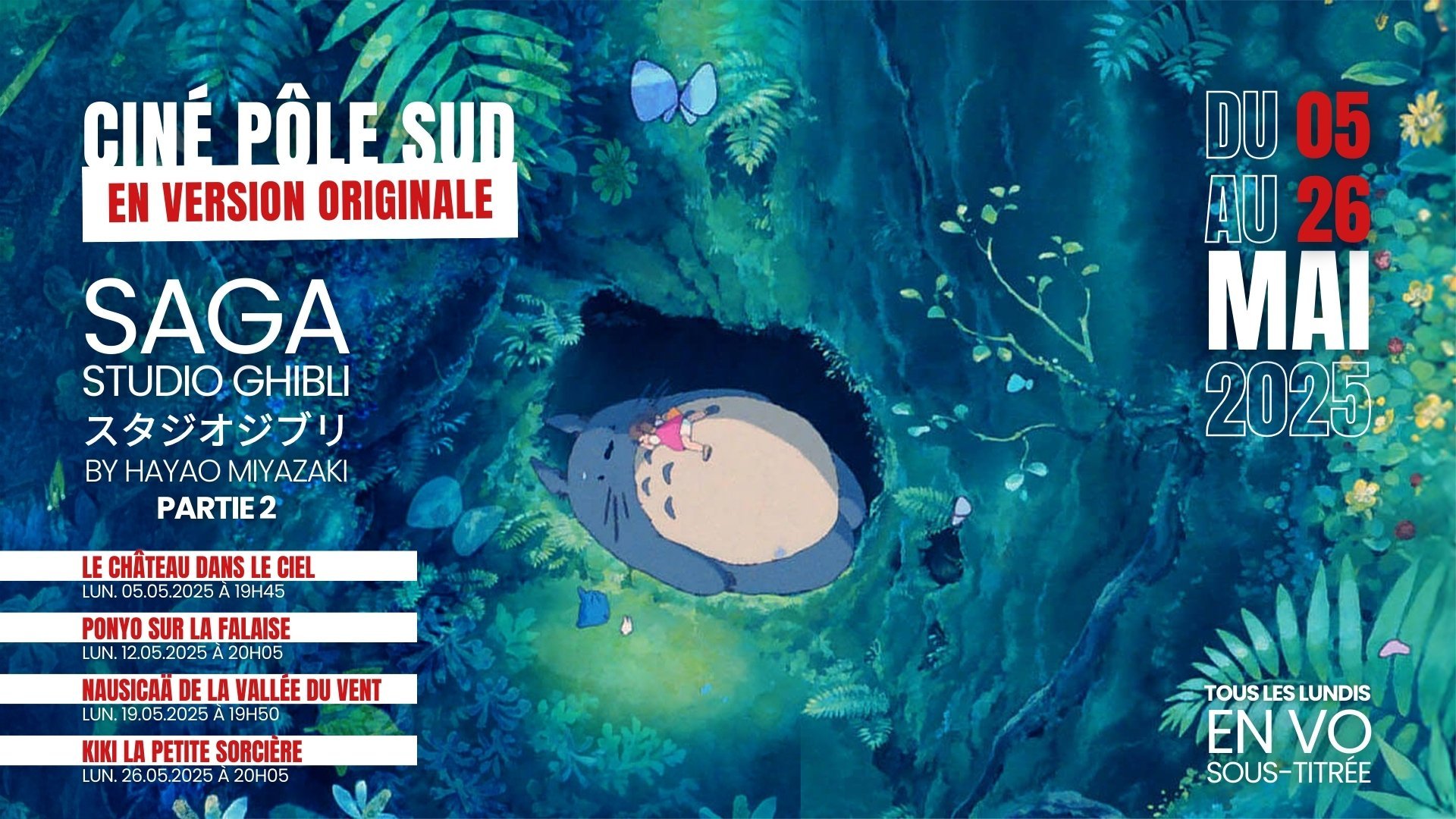 Saga Ghibli - 4 films d'Hayao Miyazaki